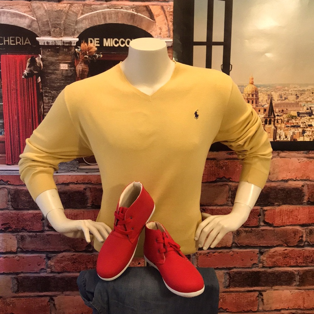 Polo by Ralph Lauren V neck sweater
